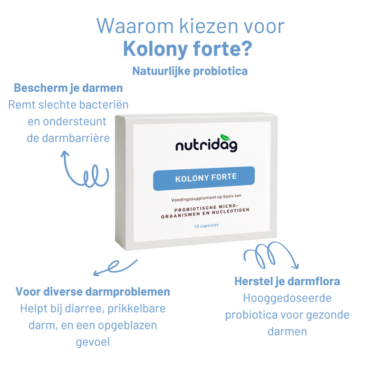 Kolony Forte - Ter verbetering van de darmflora