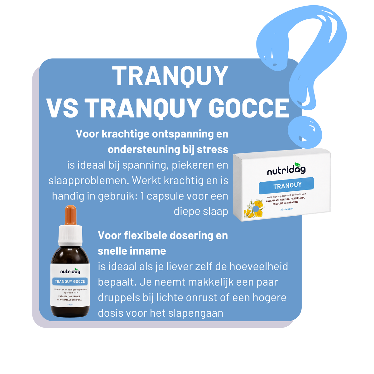 Tranquy – Voor ontspanning & nachtrust
