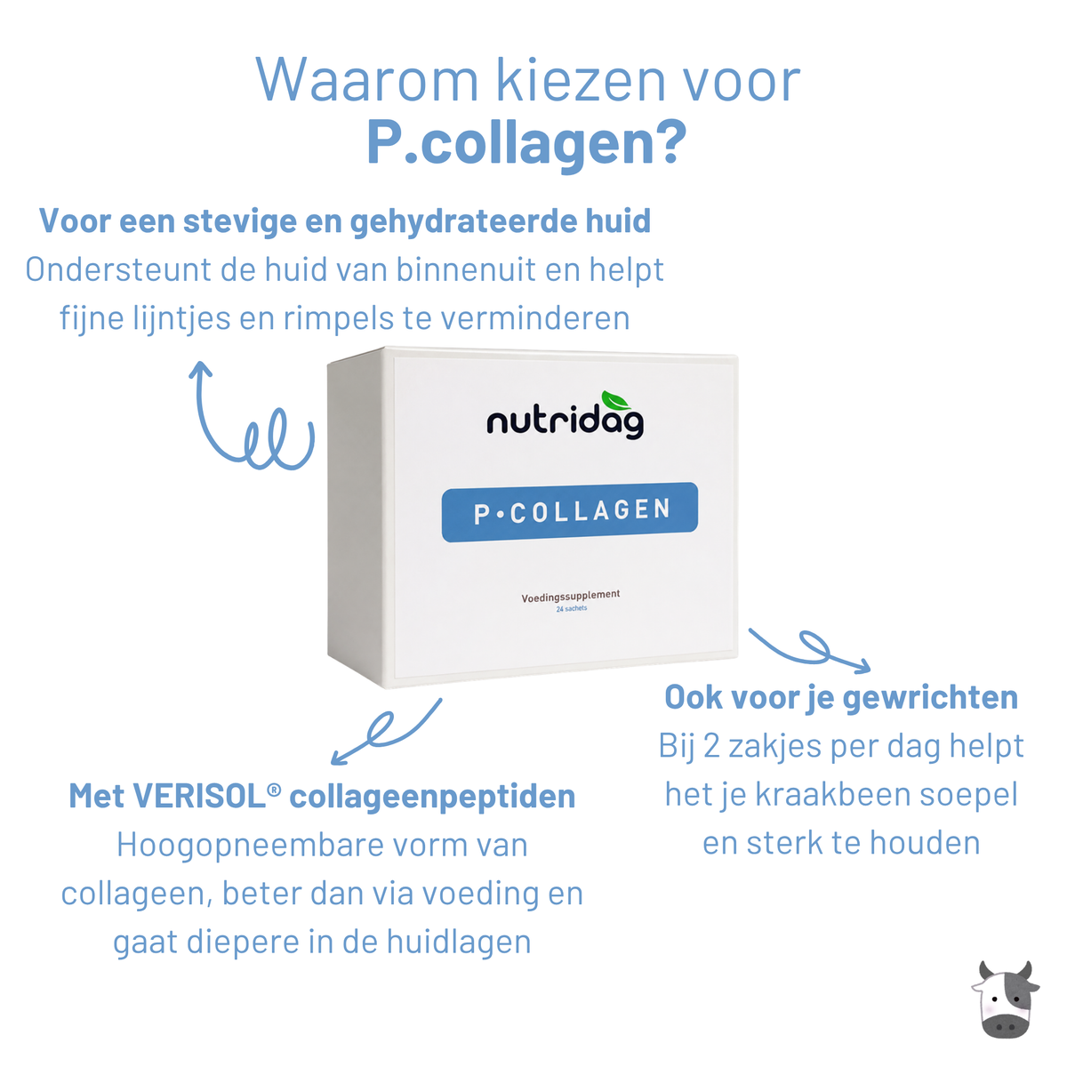 P. Collagen – Collageenpoeder voor huidelasticiteit & minder rimpels