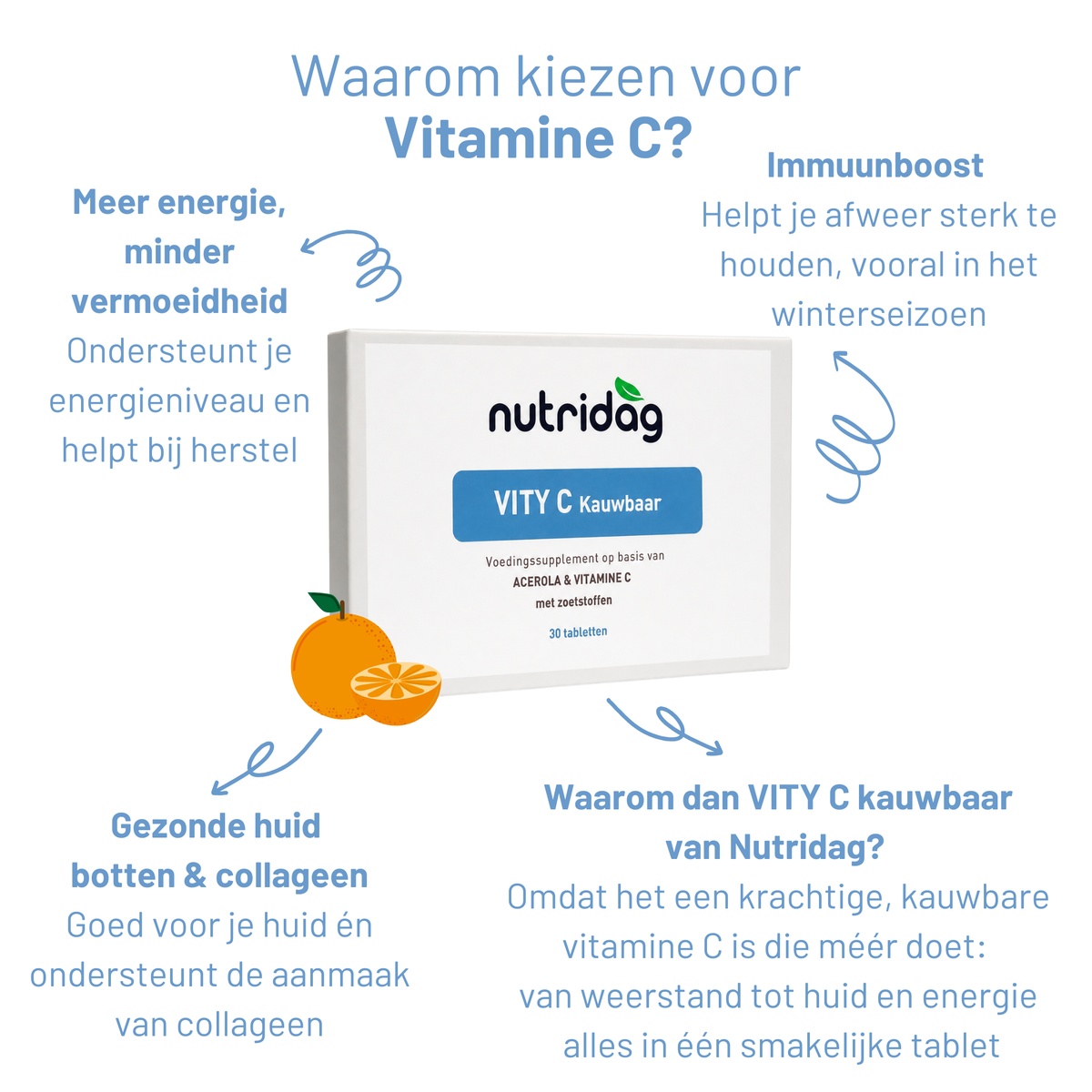 Vity C – Kauwbare vitamine C