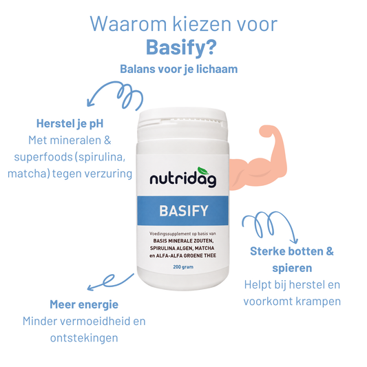 Basify - Mineralen boost & herstel zuurbasisbalans