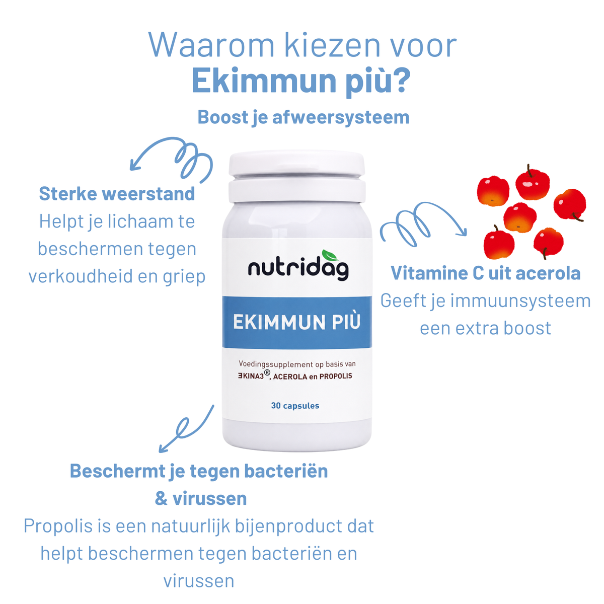 Ekimmun Più - Ondersteuning tijdens het verkoudheidsseizoen