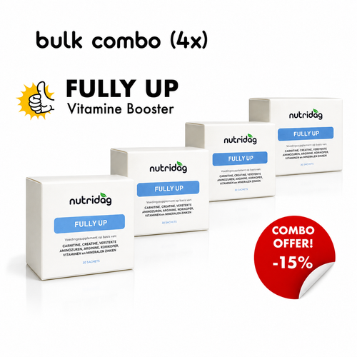 Fully up voordeelbundel - 4x vitaminebooster voor extra energie