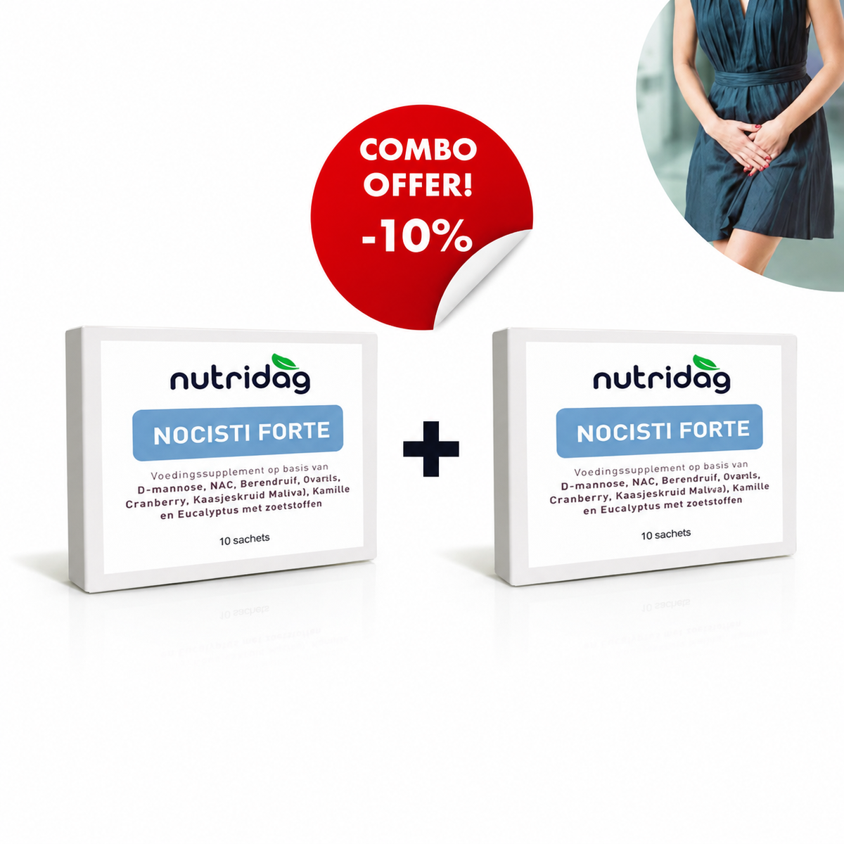 Nocisti Forte combo – 2x natuurlijke blaasontstekingskuur