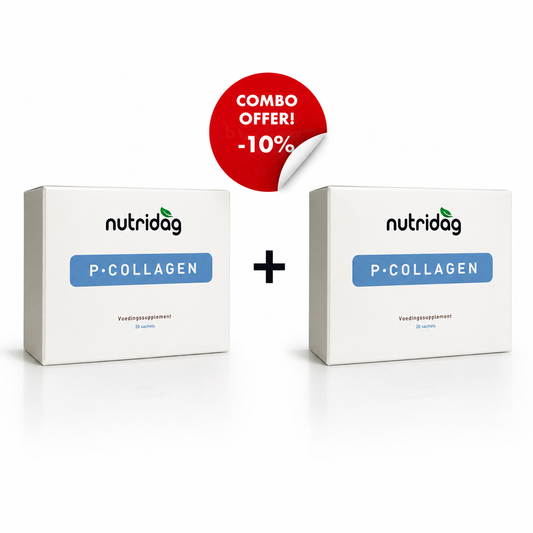 P. Collagen combo – 2x collageenpoeder voor huidelasticiteit & minder rimpels